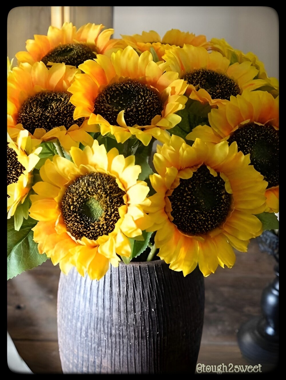 🆕SUNFLOWER BUNCH OF 20 COLORFUL LARGE SUNFLOWERS🌻FOR DECOR, OUTSIDE USE...
